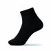 Мужские однотонные тонкие носки - черные, серые