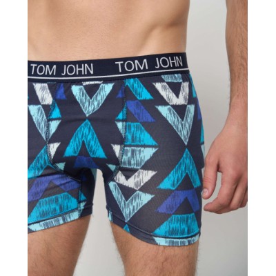 Боксеры мужские Tom John - V синие