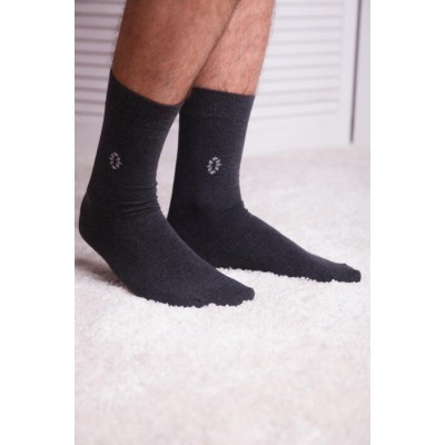 Чоловічі високі шкарпетки - Ромбік збоку