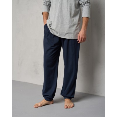 Чоловічий комплект ґудзики на кофті - штани без манжету - батал