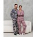 Мужская пижама на пуговицах - Надписи - Family look для пары