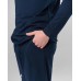 Мужской комплект со штанами - синяя вставка