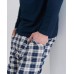 Чоловічий комплект зі штанами в клітку - 2 кольори