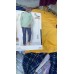 Мужская пижама со штанами в клетку - 2 цвета