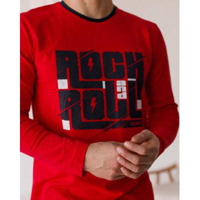 Мужская пижама со штанами - Rock and roll